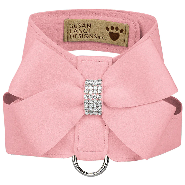 Nouveau Bow Tinkie Harness - Puppy Pink
