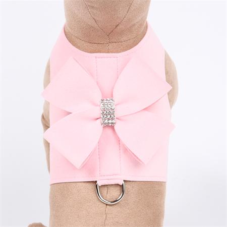 Nouveau Bow Tinkie Harness - Puppy Pink
