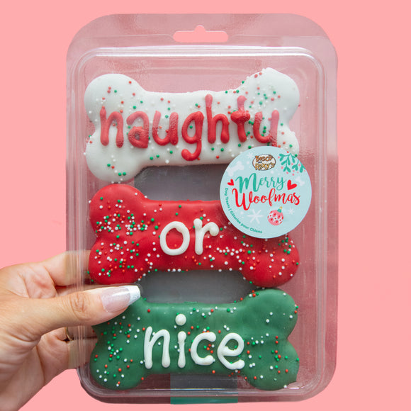 BR Naughty or Nice Bone Cookies