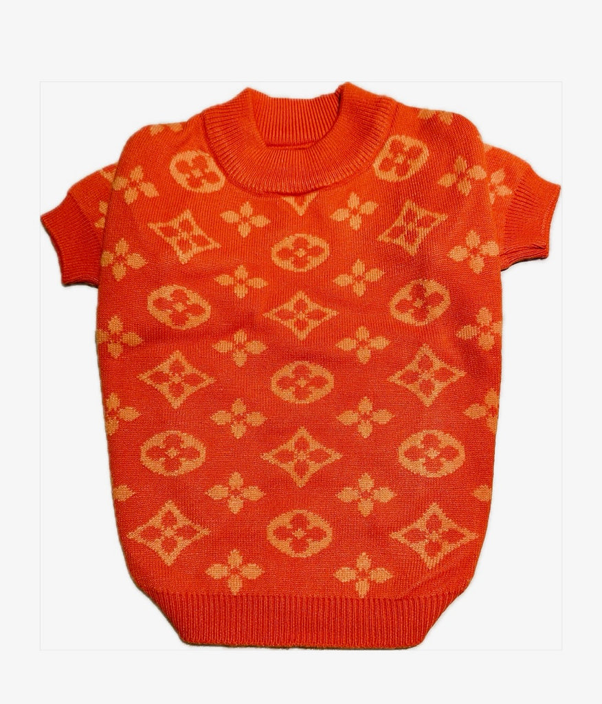 LV Orange Sweater