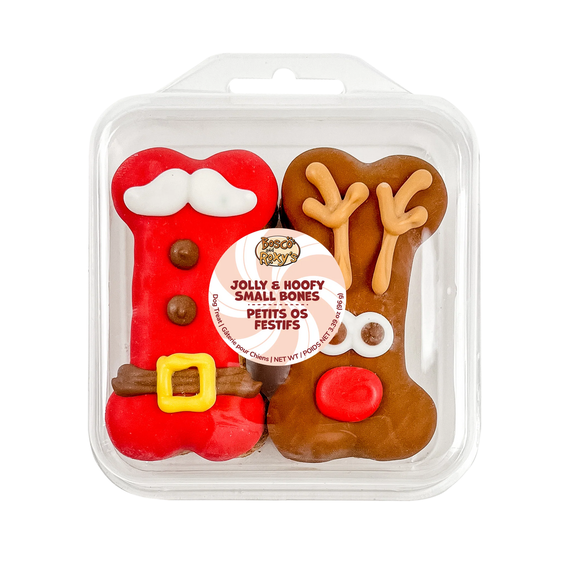 BR Santa and Reindeer Cookies 4pk