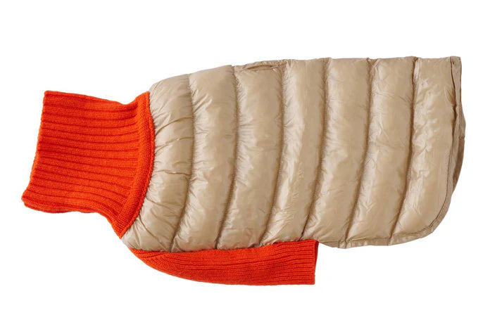 Padded Cashmere Puffer