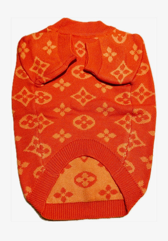 LV Orange Sweater
