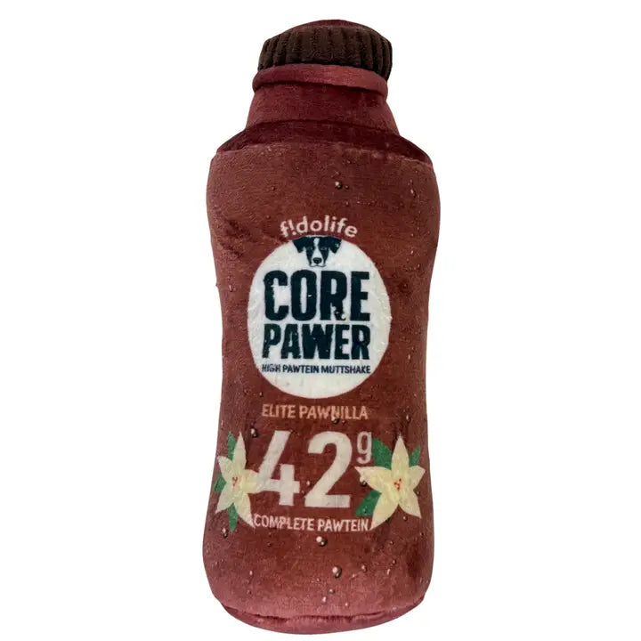 Core Pawer Pawtein Muttshake | Plush Dog Toy