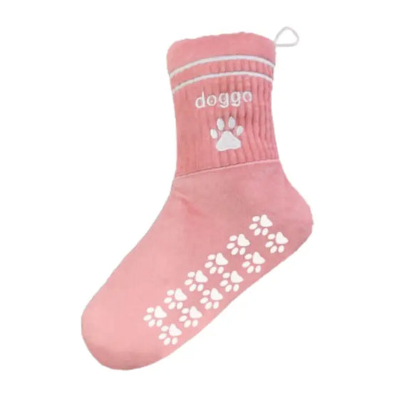 Doggo Athletic Sock | Plush Squeaker Dog Toy