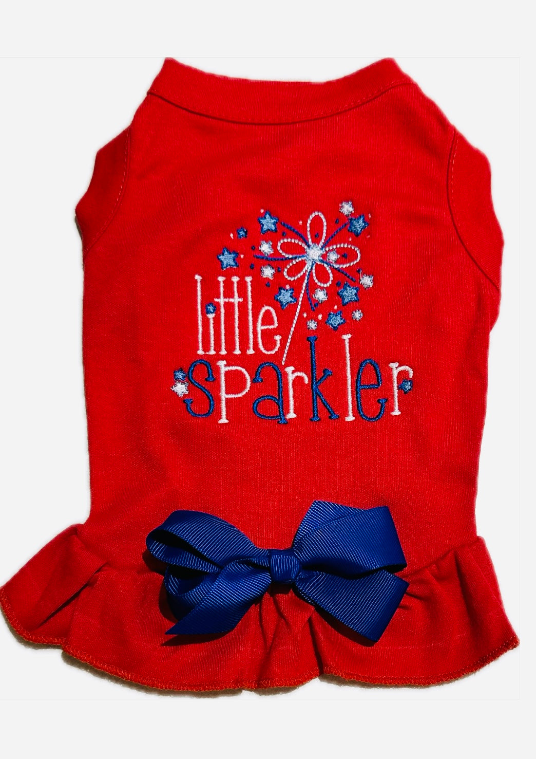 Little Sparkler Tee Shirt Dress