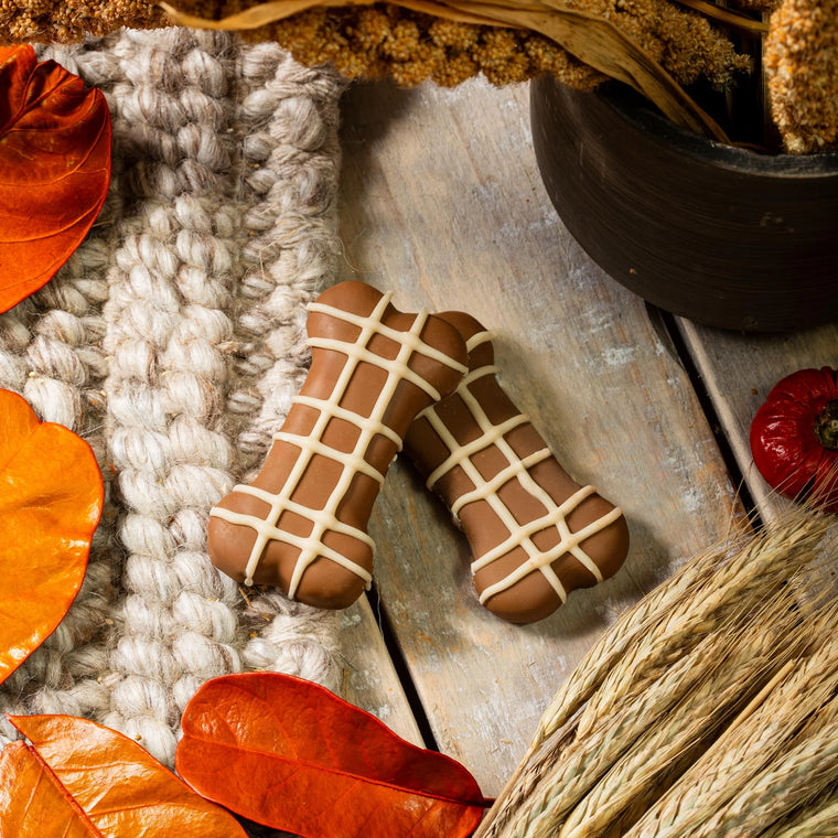 Peanut Butter Dipped Bones (4-Pack)