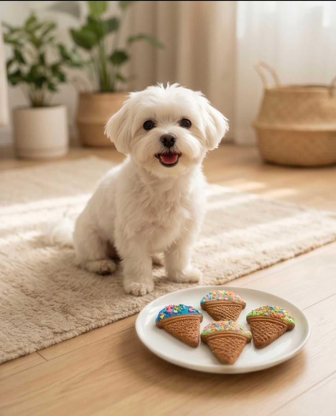 Doggie Ice Cream Cone Treats 2pk