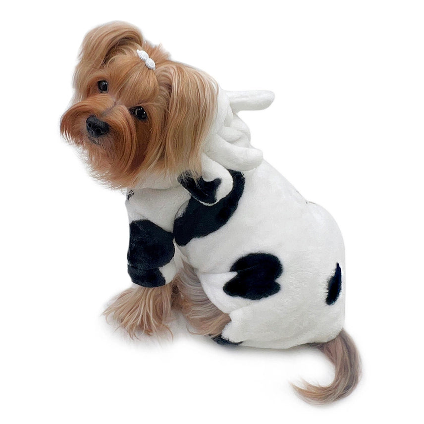 Plush Moo Cow Fleece Pajamas