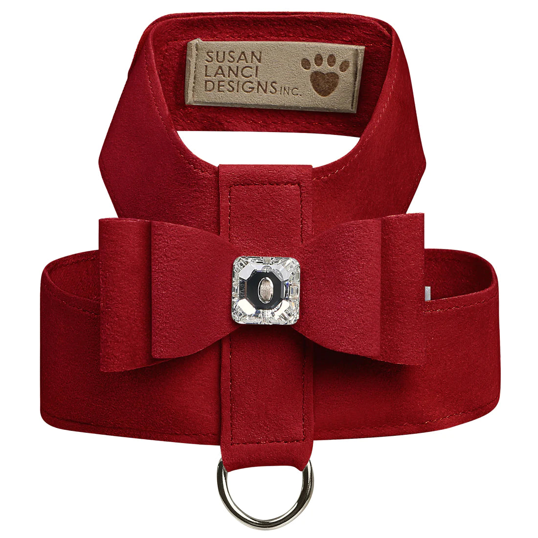 Big Bow Tinkie Harness - Red