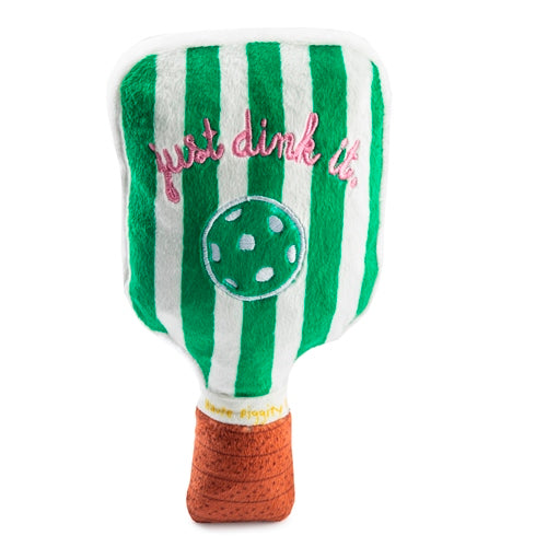 Green Stripe Pickleball Paddle Toy
