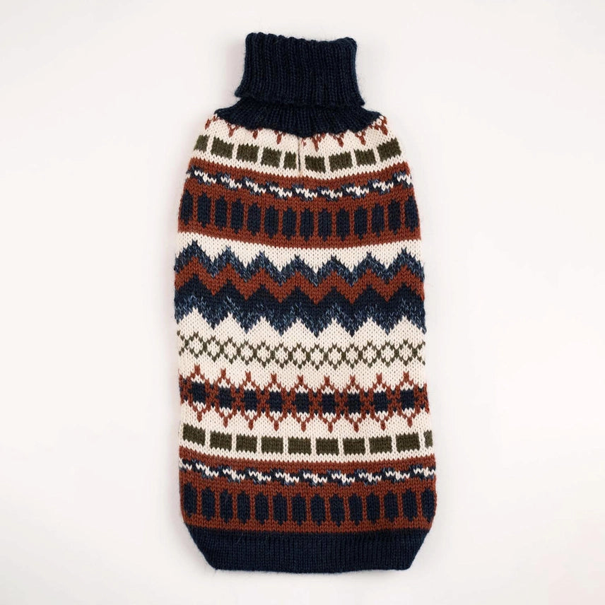 Iceberg Bleu Alpaca Dog Sweater