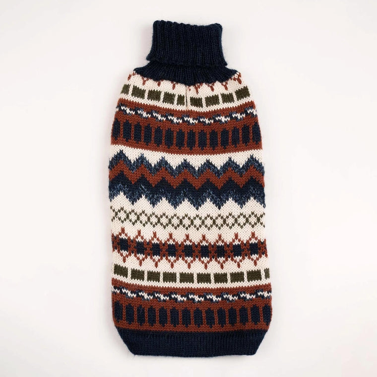 Iceberg Bleu Alpaca Dog Sweater
