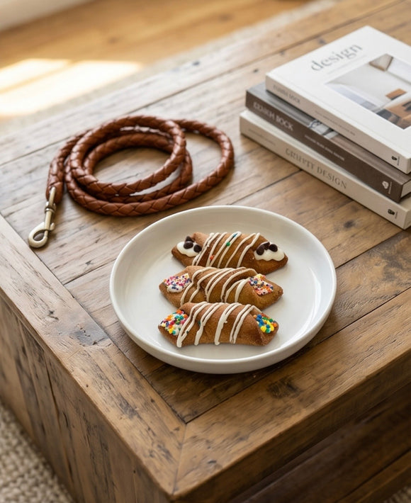 Doggie Cannoli Treats 2pk