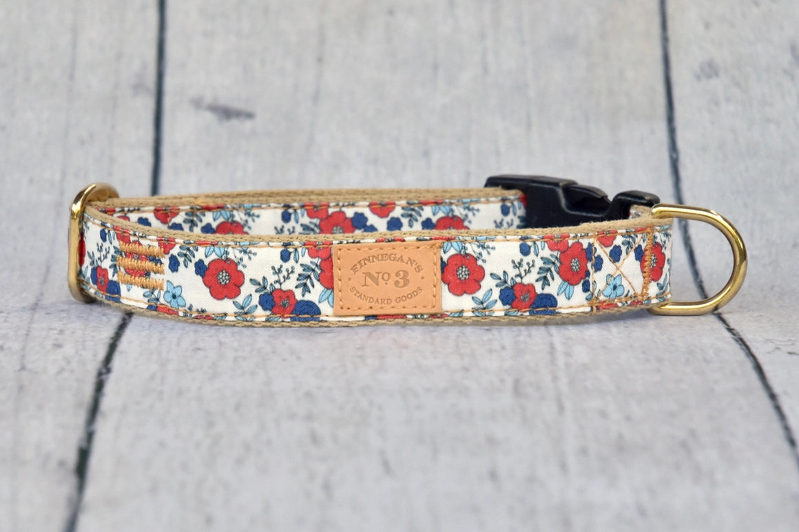 Finnegan's Standard Goods Poppies Collar