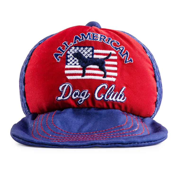 All American Dog Club Trucker Hat Dog Toy