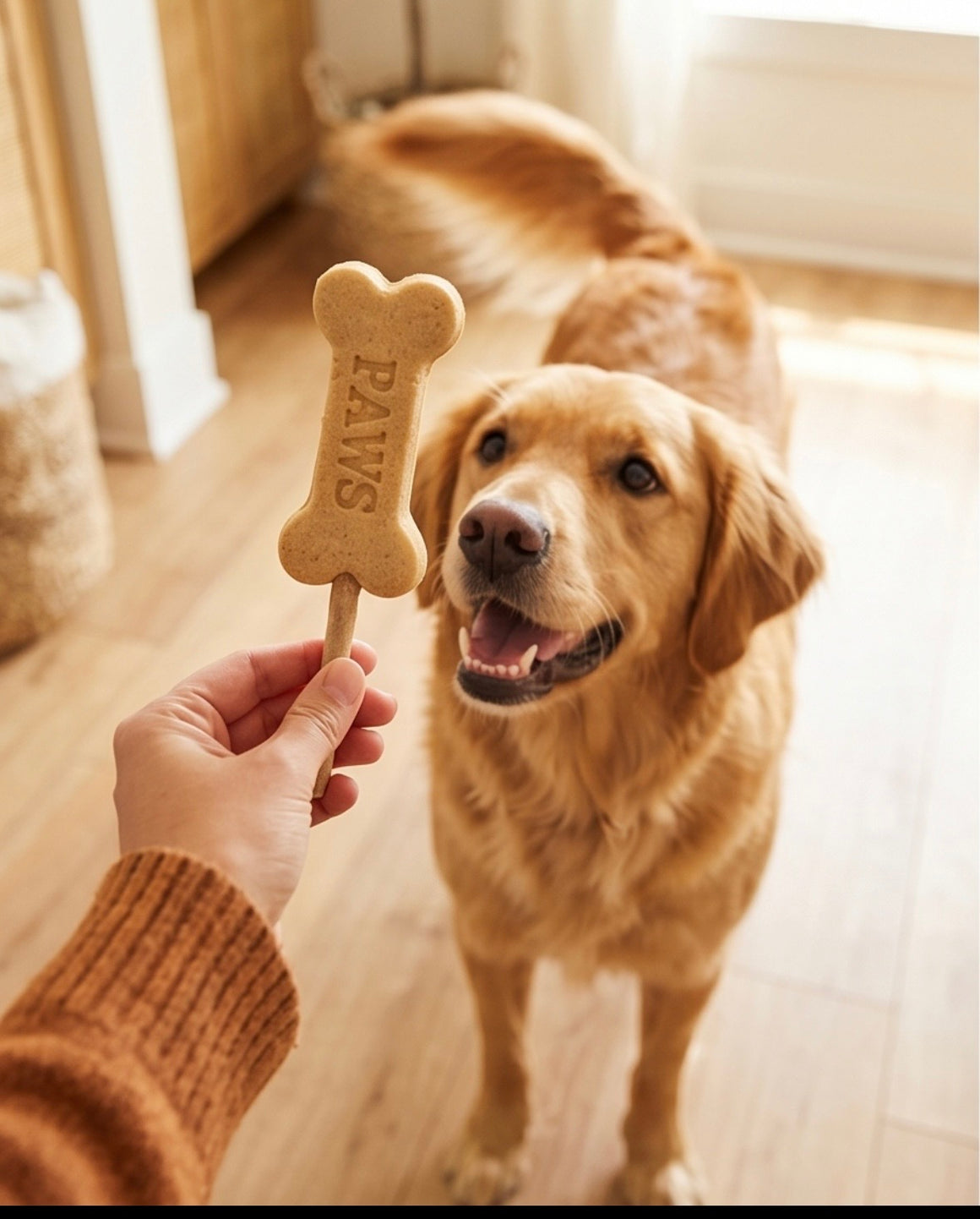 Peanut Butter Bone Pop