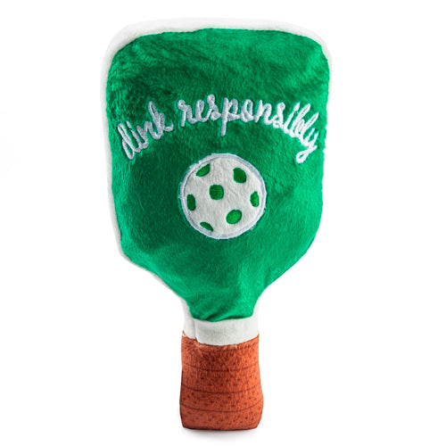 Green Stripe Pickleball Paddle Toy