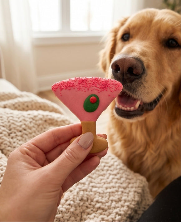 Doggie Martini Cookies 2pk