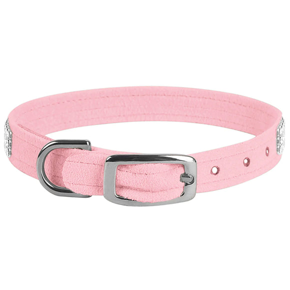 Giltmore Triple Row Collar - Puppy Pink