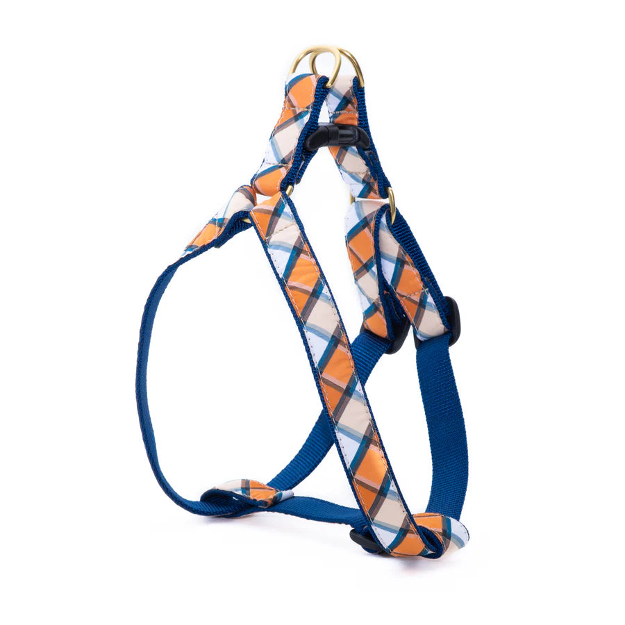 Terracotta Plaid Harness