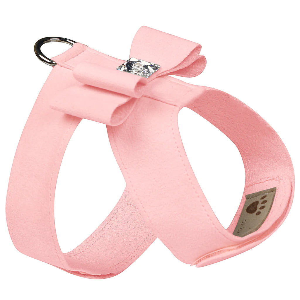 Big Bow Tinkie Harness - Puppy Pink