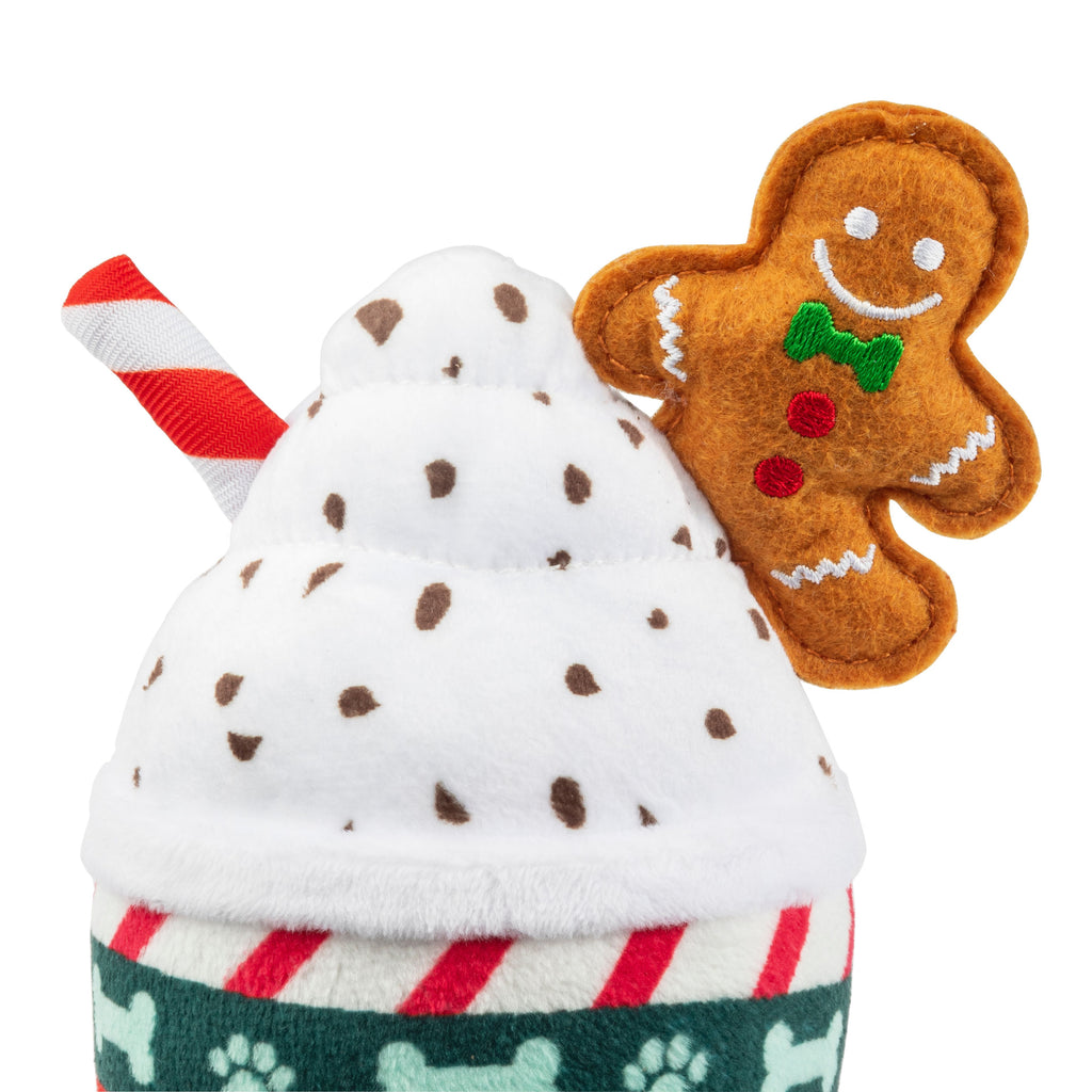 Starbarks Gingerbark Latte Plush Dog Toy