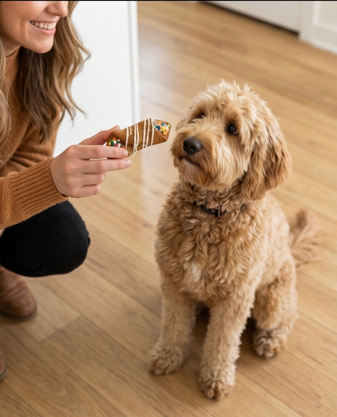 Doggie Cannoli Treats 2pk