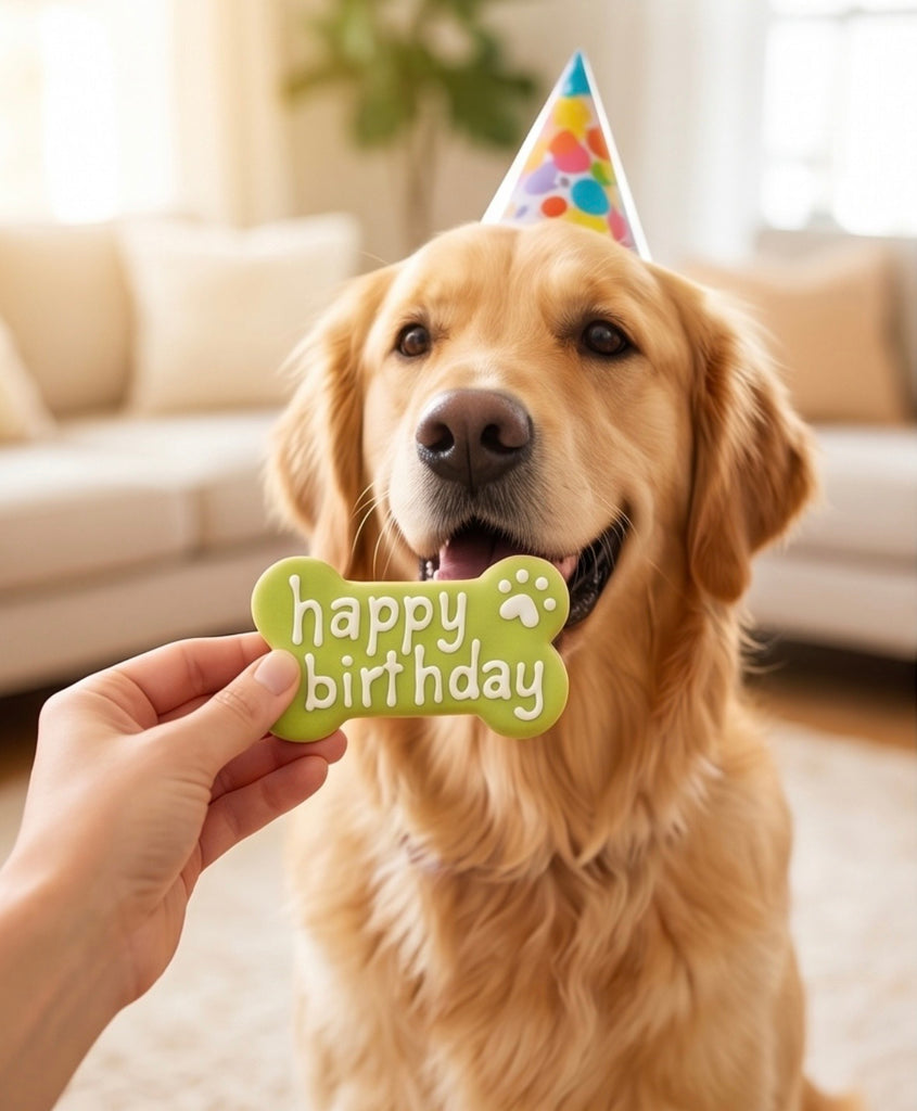 Birthday Bone Cookie