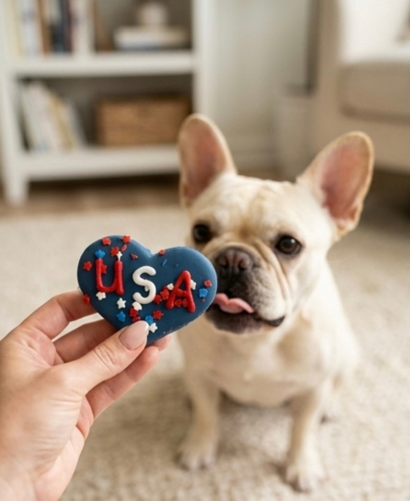 USA Heart Cookie 2pk