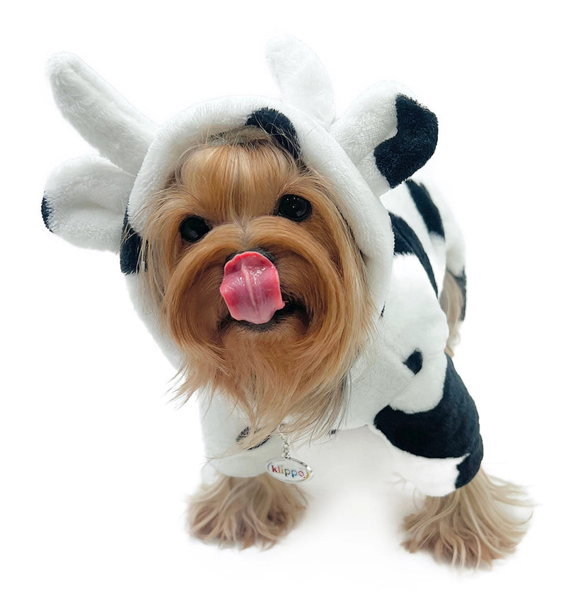 Plush Moo Cow Fleece Pajamas