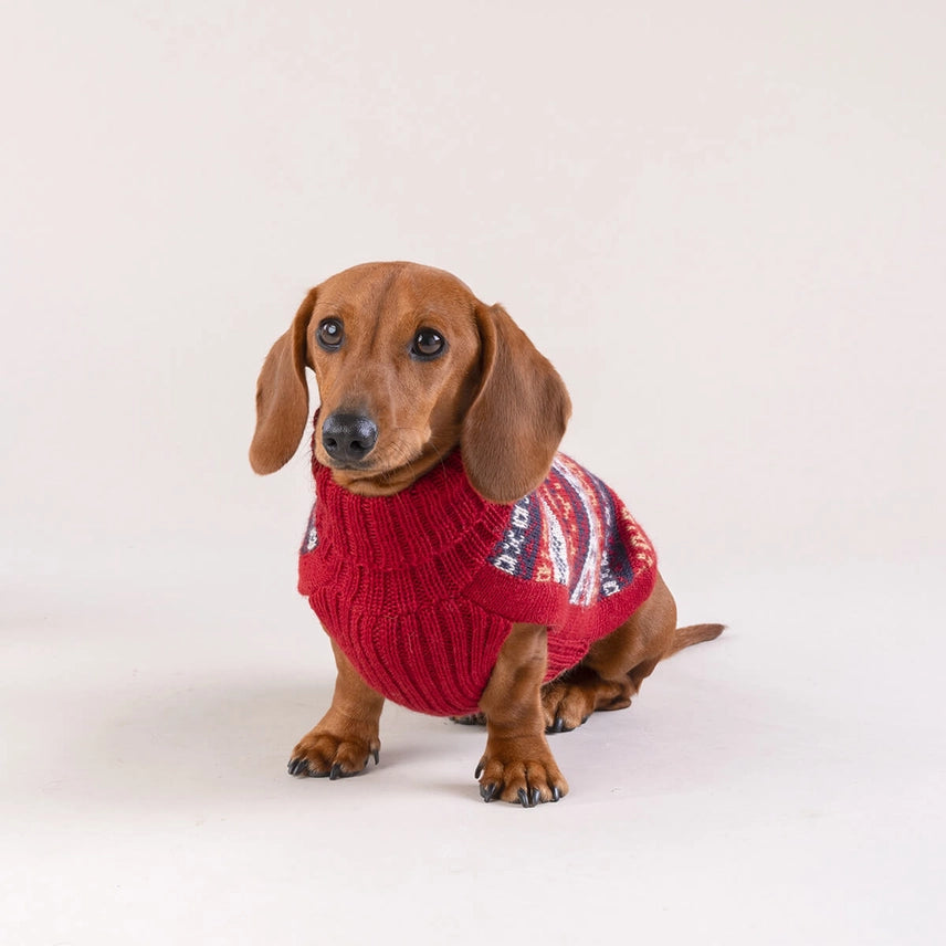 Heritage Alpaca Dog Sweater