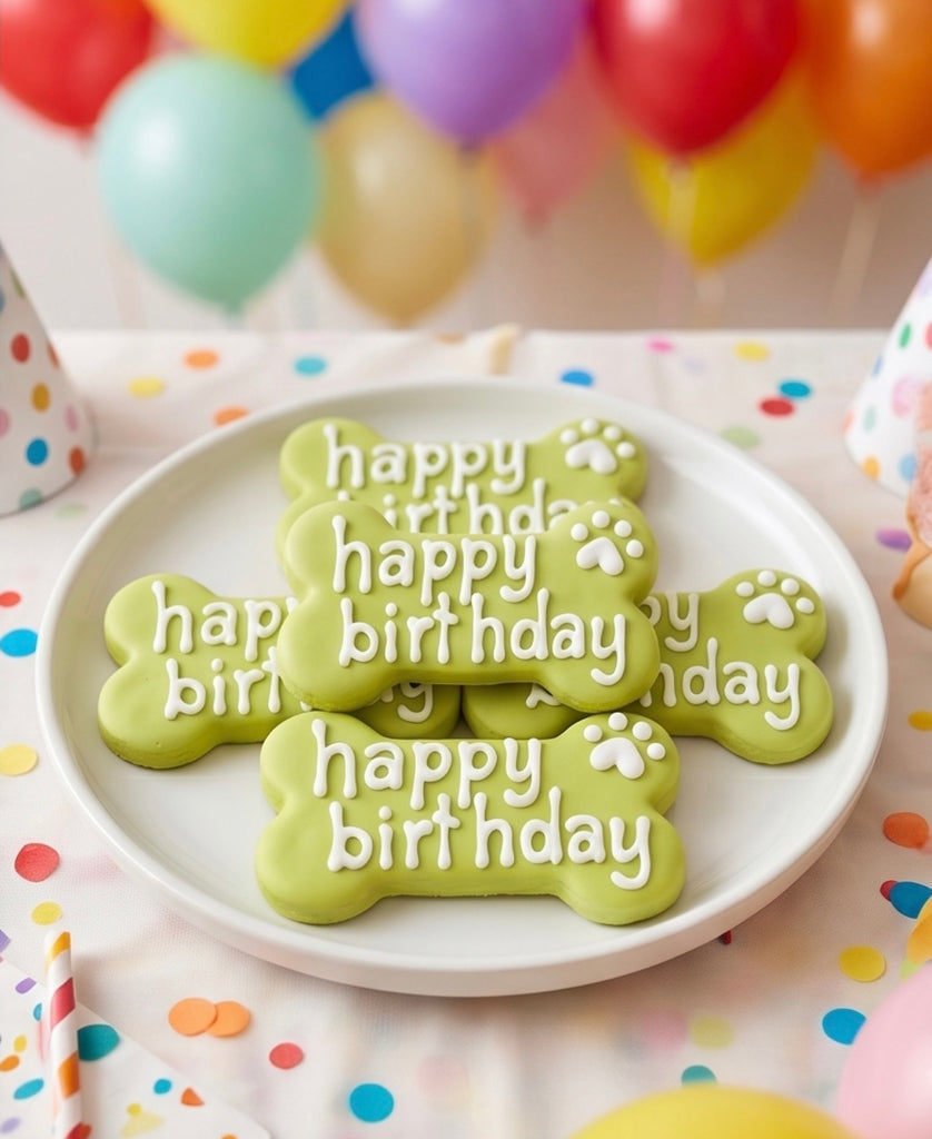 Birthday Bone Cookie