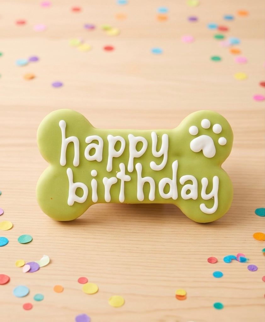 Birthday Bone Cookie