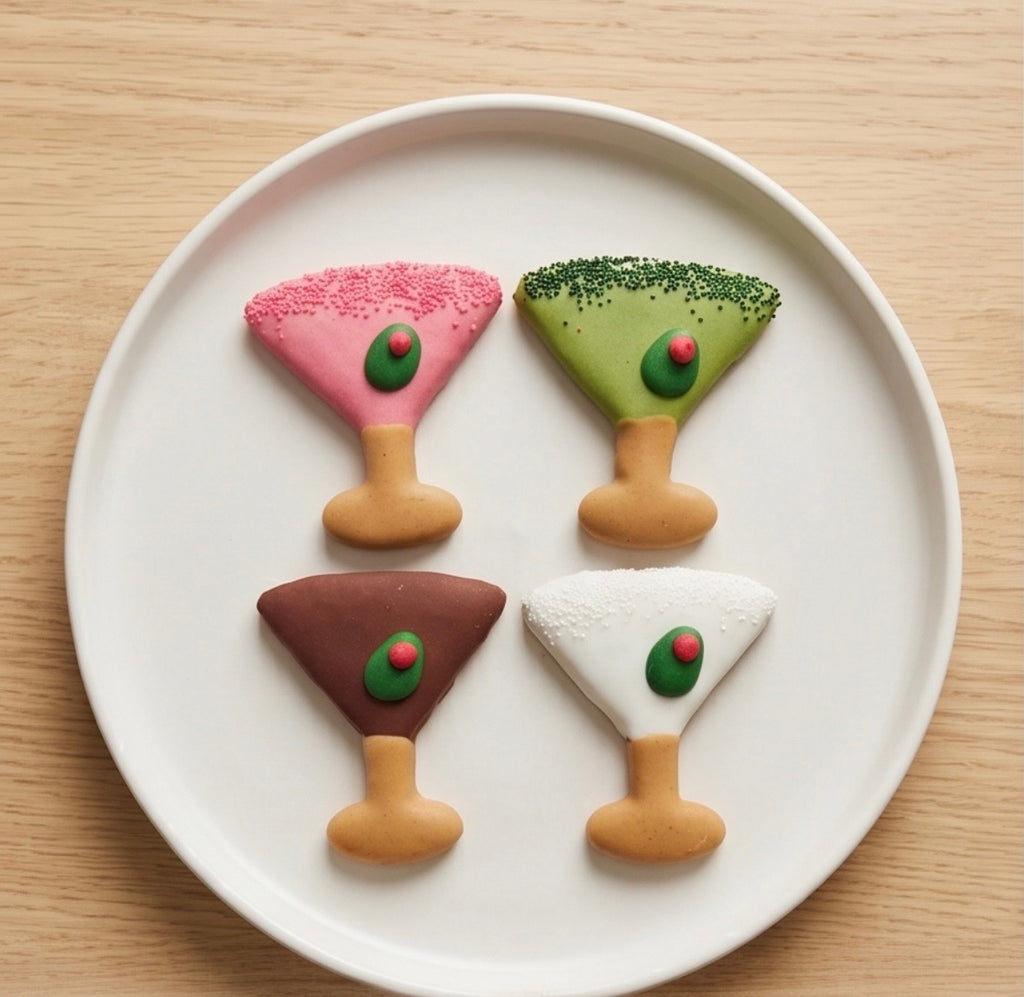 Doggie Martini Cookies 2pk