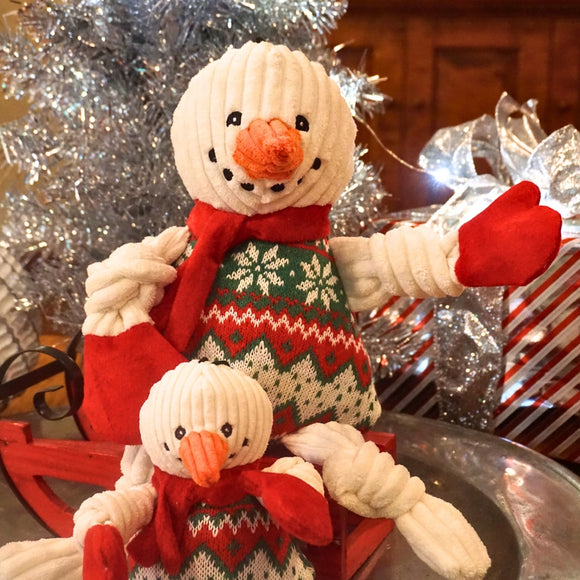 Wintergreen Snowman Knottie