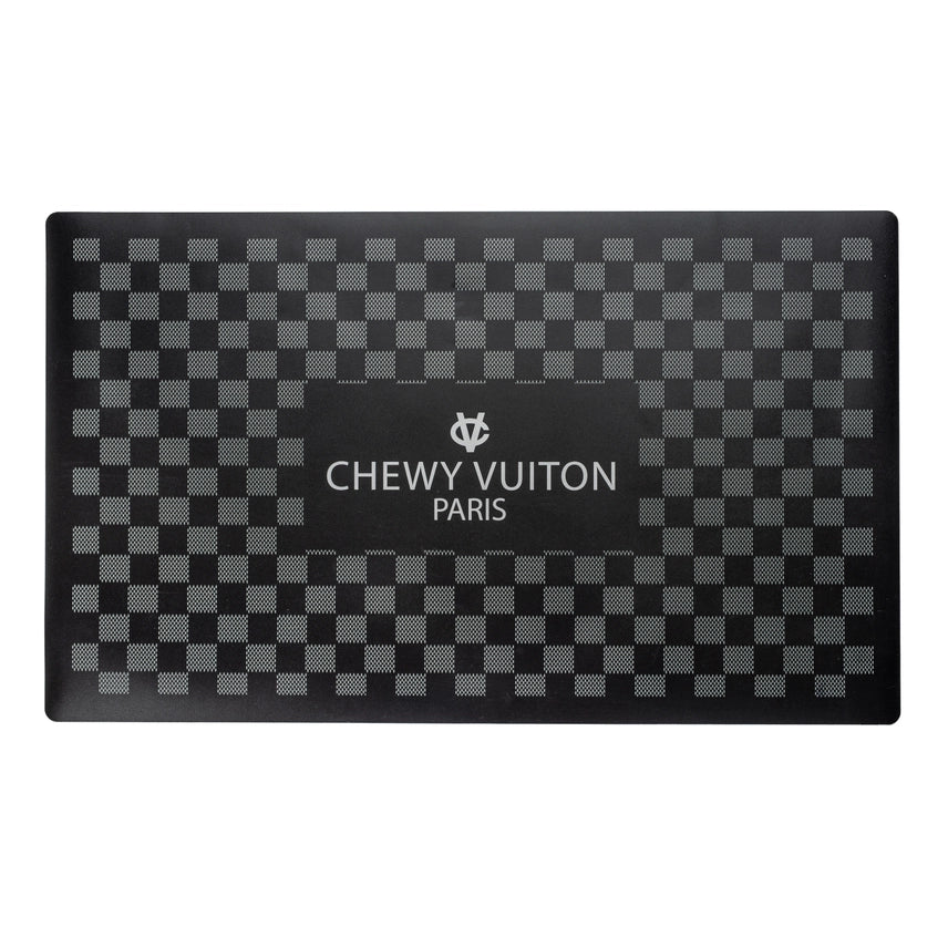 Black Checker Chewy Vuiton Placemat