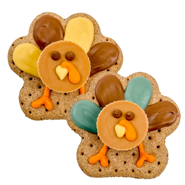 Kenny and Sammy Turkey Cookie 2pk