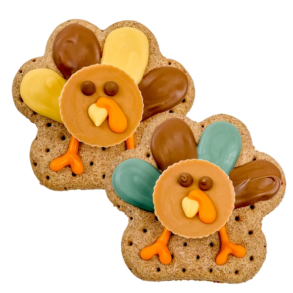 Kenny and Sammy Turkey Cookie 2pk
