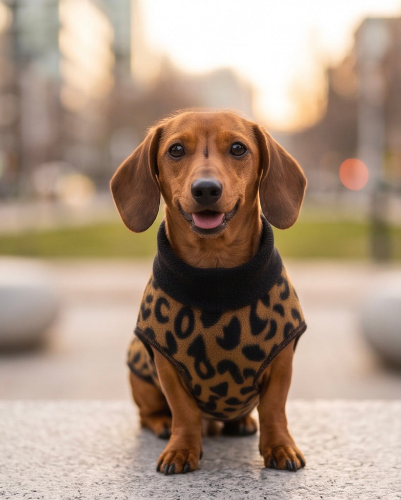 Duluth Double Fleece - Leopard w/ Black Reverse