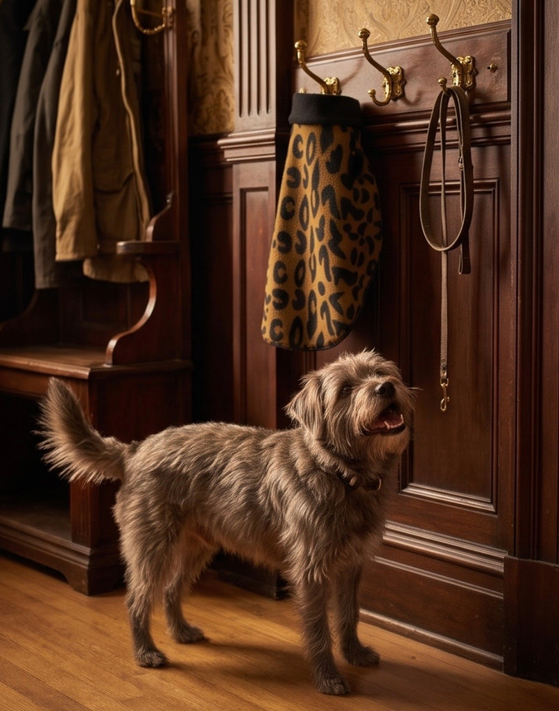 Duluth Double Fleece - Leopard w/ Black Reverse