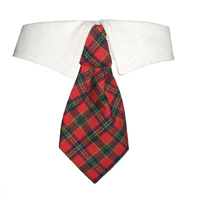 Christmas Plaid Tie