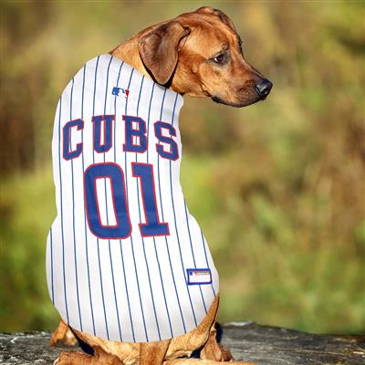 Chicago Cubs Dog Jersey (Medium) – Twin Tails Market & Barkery