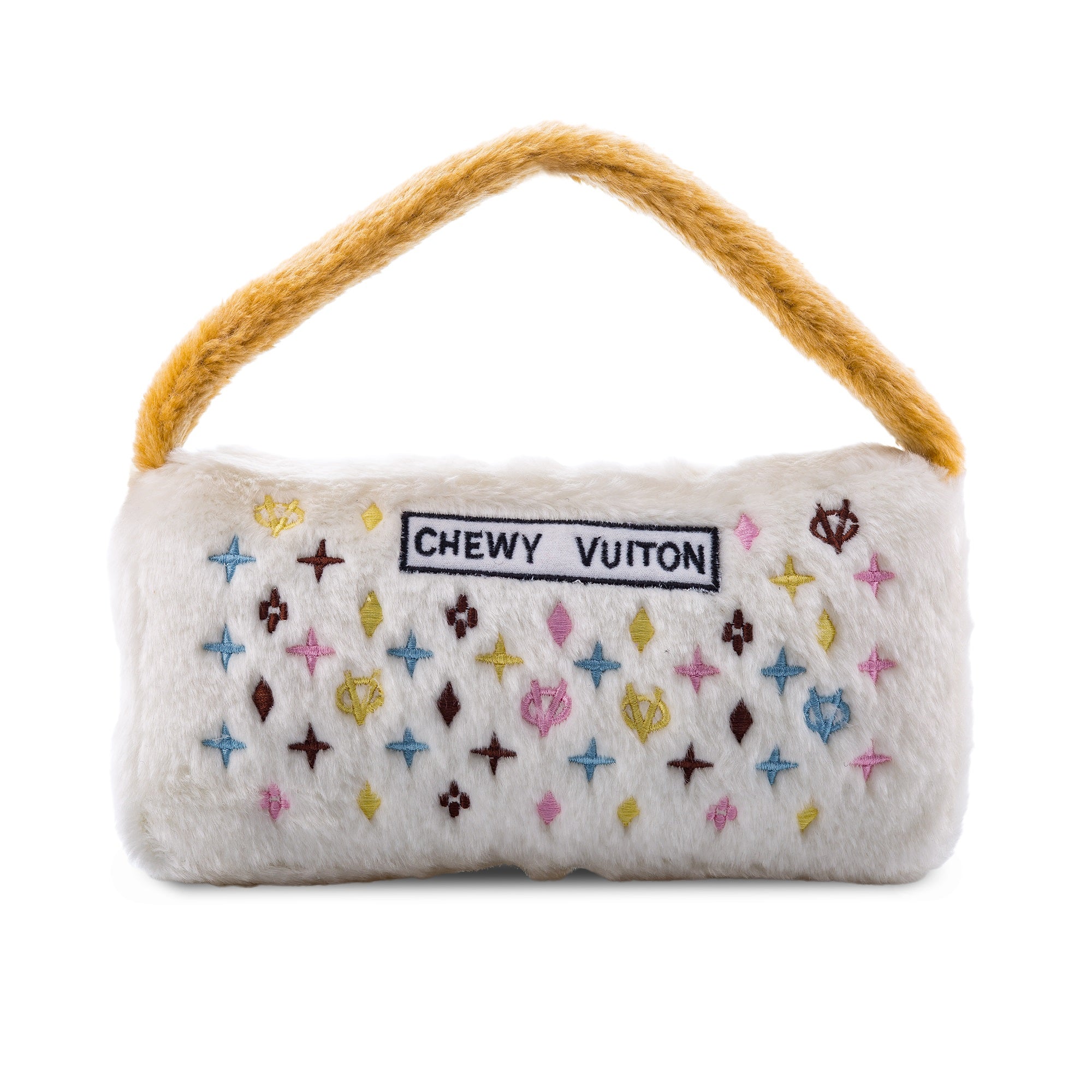 Chewy Vuiton Purse, Chewy Vuiton Handbag Toy, Purse Dog Toy, Chewy Vuiton,  Designer Dog Toy, Haute Diggity Dog Toy, Handbag Dog Toy - Tails in the City