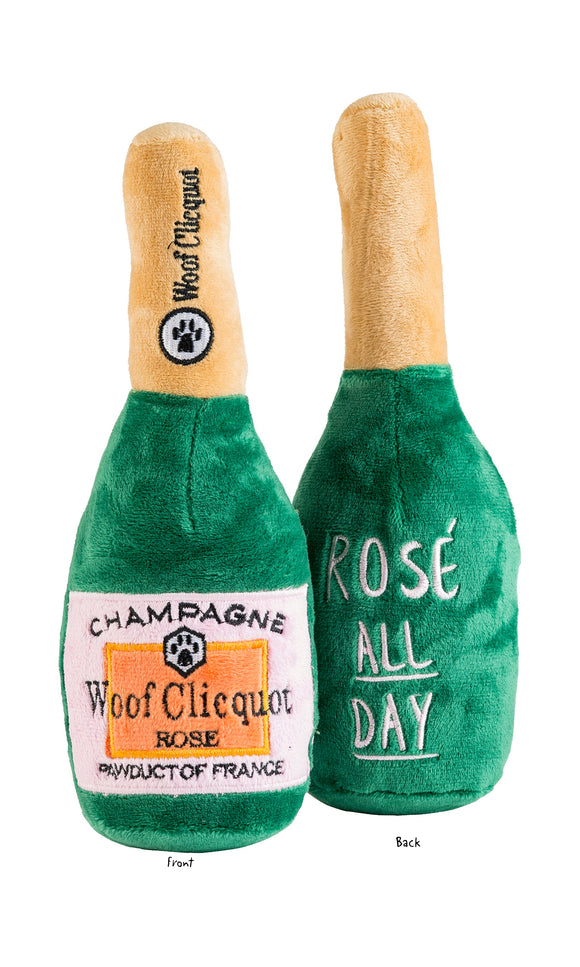 Woof Clicquot Rose' Champagne