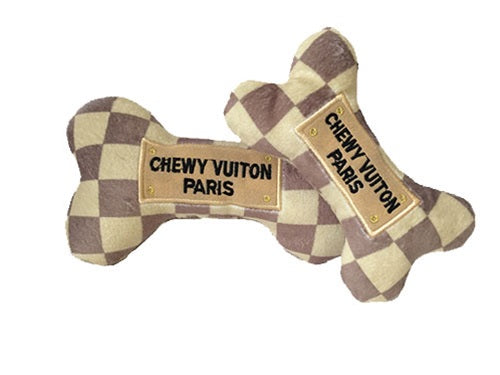 Chewy Vuitton Checker Bone - Fresh & Healthy Dog Food