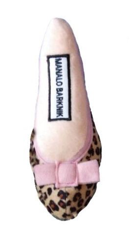 Manalo Barknik Shoe Toy (Pink Trim)