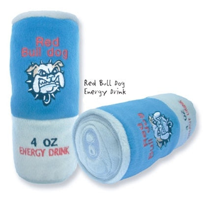 Red Bull Dog Toy