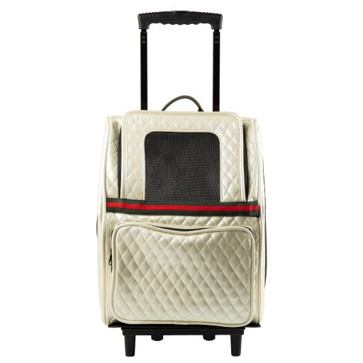 Petote Rio Bag, Dog Bag On Wheels, Rolling Pet Carrier, Petote Traveler ...