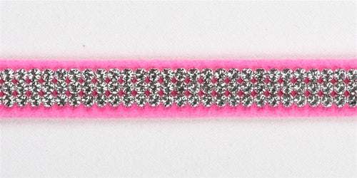 Giltmore Triple Row Collar - Perfect Pink